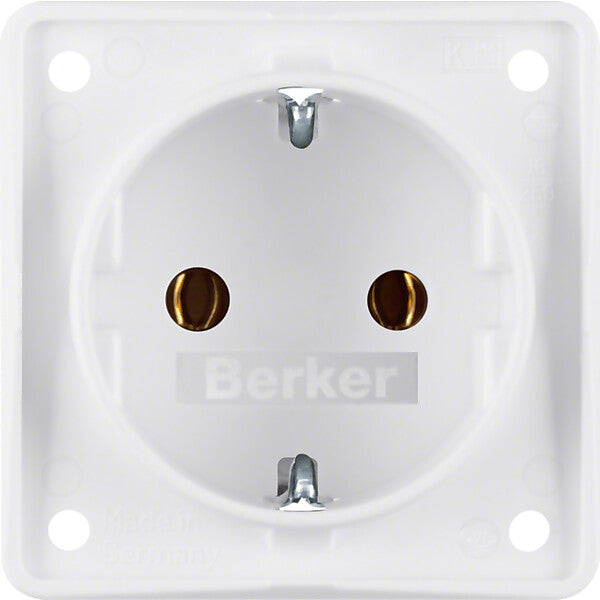 Hager/Berk Schuko-Steckd.pws m.Steckklemmen 947782502